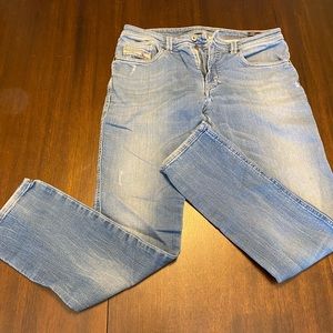 Diesel Thavar Mens Slim Jeans Size 32